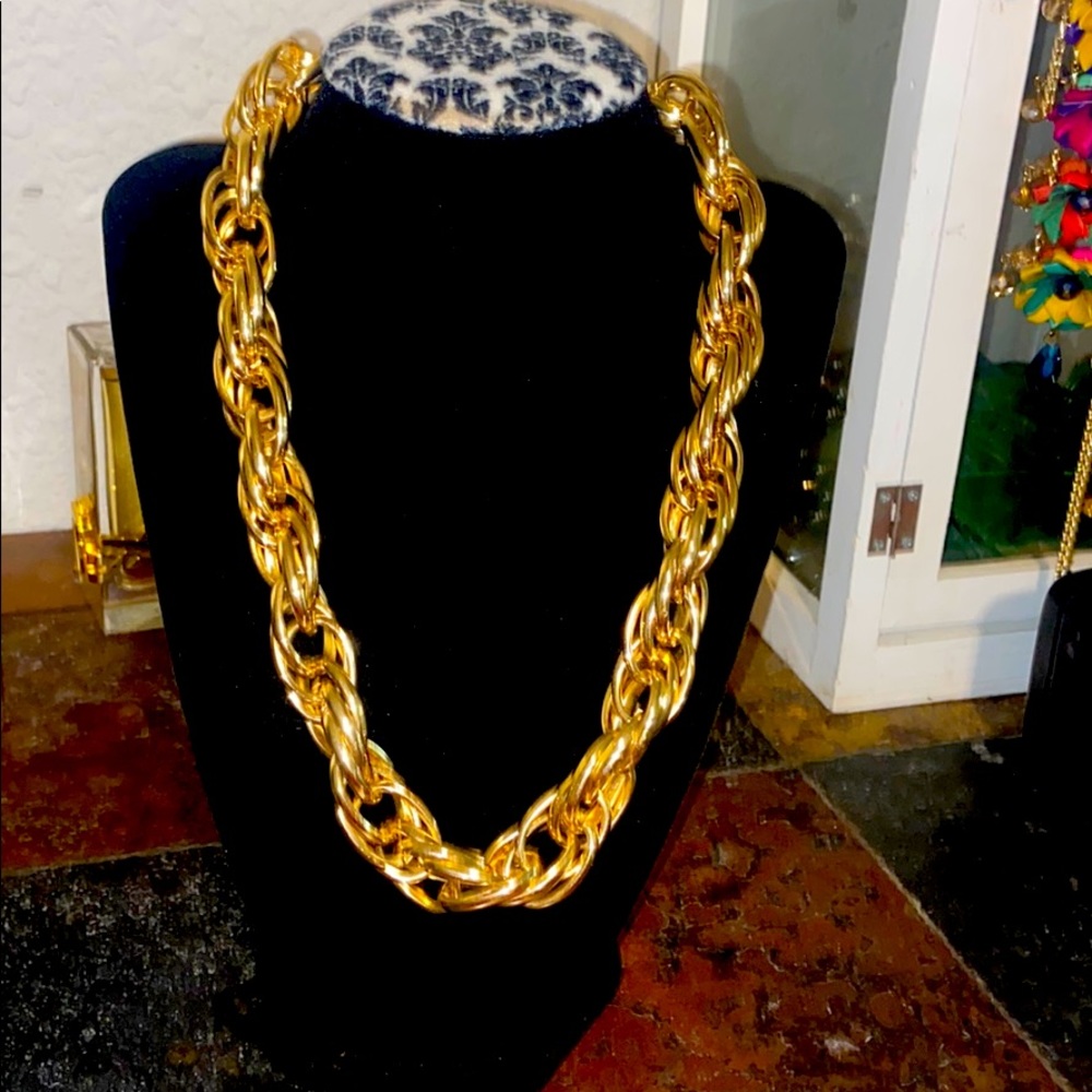 Gold necklace